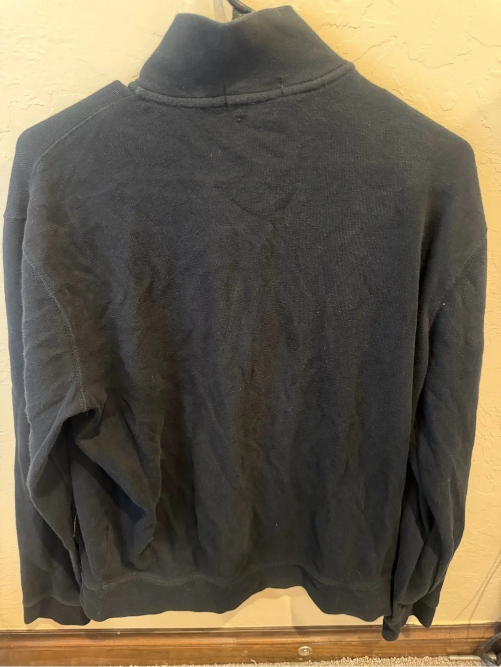 Polo by Ralph Lauren Men's black Full-Zip Sweater size large